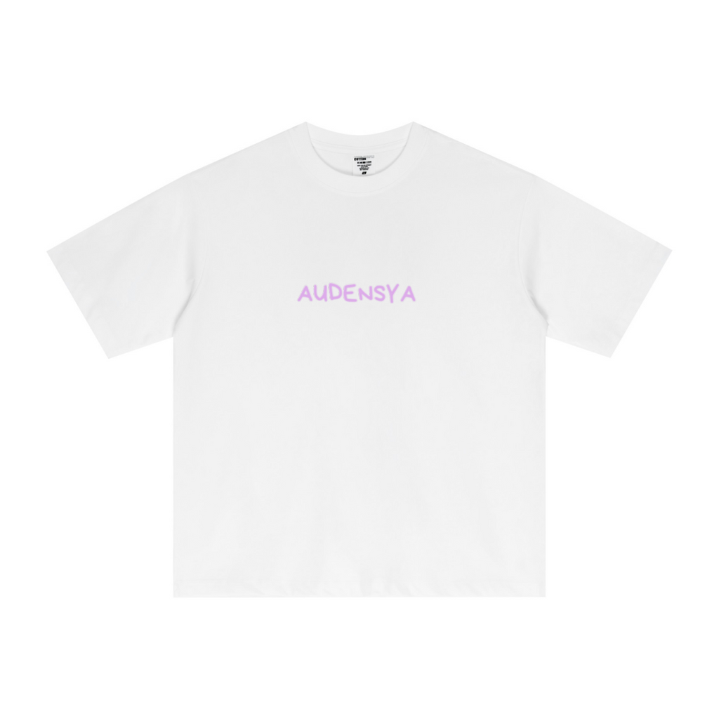 255GSM Unisex Long-Staple Cotton Jersey T-shirt Ivory White