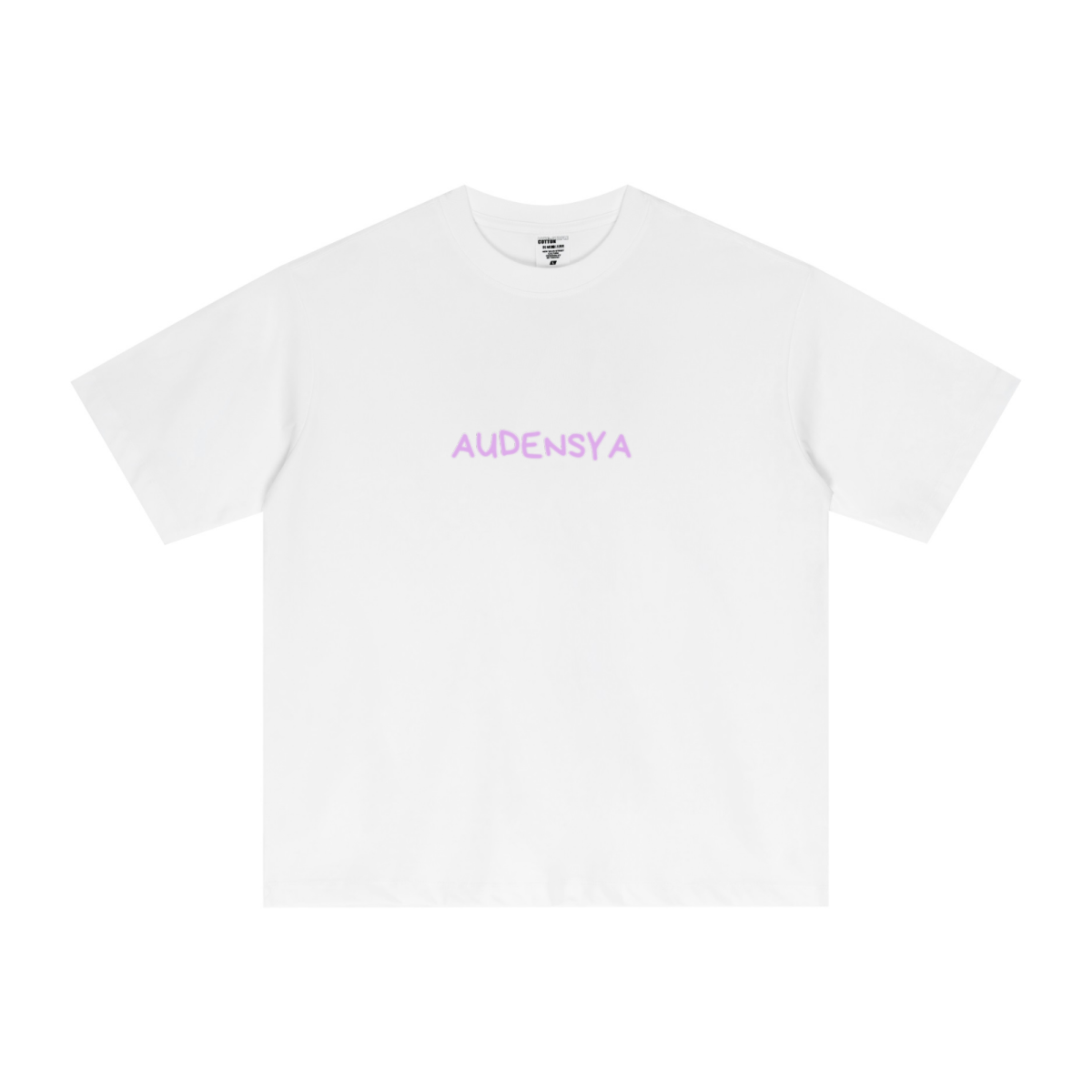 255GSM Unisex Long-Staple Cotton Jersey T-shirt Ivory White