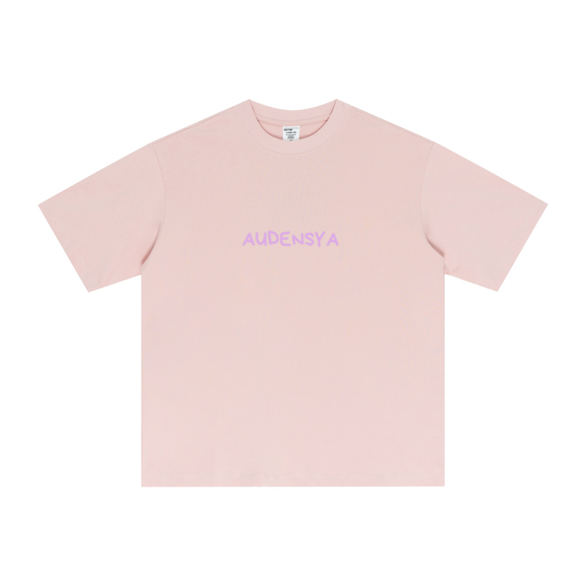 255GSM Unisex Long-Staple Cotton Jersey T-shirt Pink