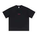 230GSM Unisex Cool-Touch Sorona Fabric Basic Crew Neck T-shirt Black