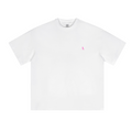 230GSM Unisex Cool-Touch Sorona Fabric Basic Crew Neck T-shirt White