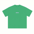 230GSM Unisex Cool-Touch Sorona Fabric Basic Crew Neck T-shirt Grass Green