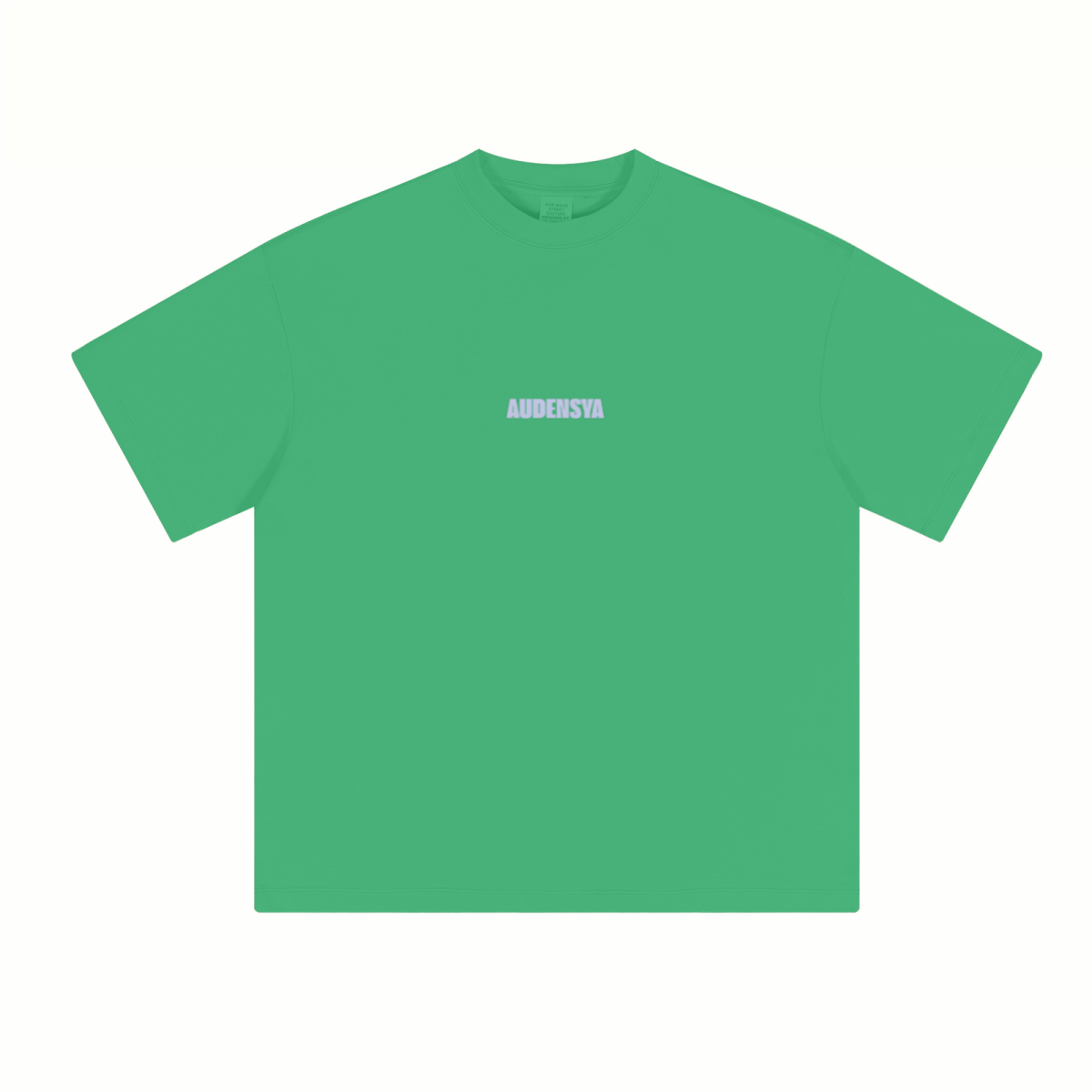 230GSM Unisex Cool-Touch Sorona Fabric Basic Crew Neck T-shirt Grass Green