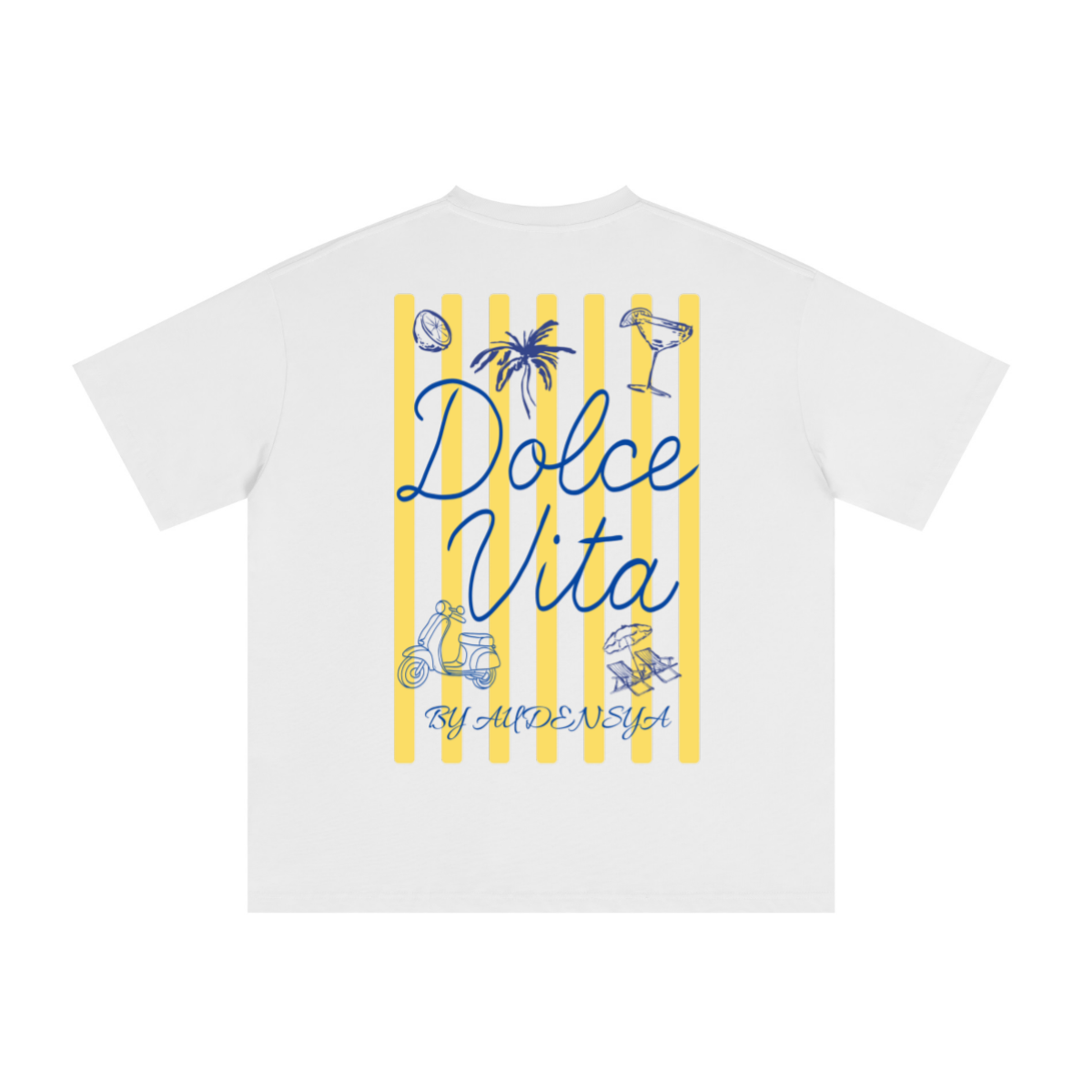 235GSM Men's cool-touch Crew Neck T-shirt  White